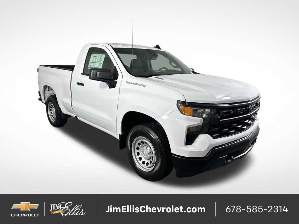 New 2026 Chevrolet Silverado 1500 Work Truck Truck Regular Cab