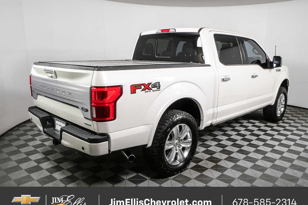Used 2018 Ford F-150 Platinum 4WD Supercrew 5.5 Box 4WD SuperCrew 5.5 Box
