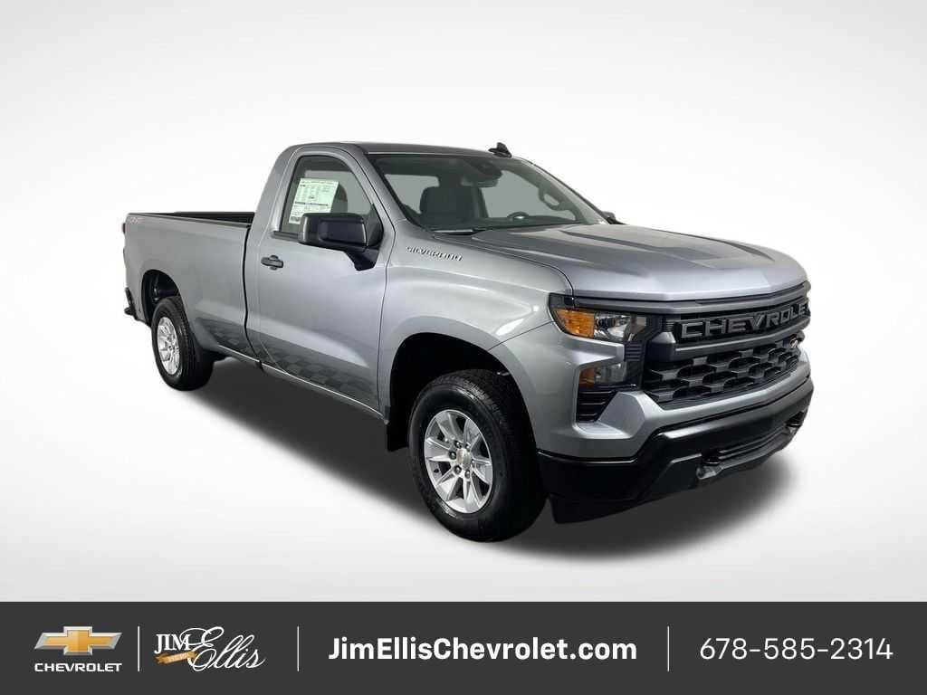 New 2025 Chevrolet Silverado 1500 Work Truck Truck Regular Cab
