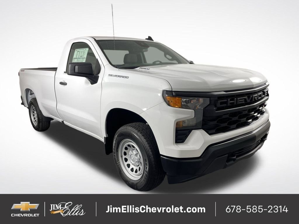 New 2025 Chevrolet Silverado 1500 Work Truck Truck Regular Cab