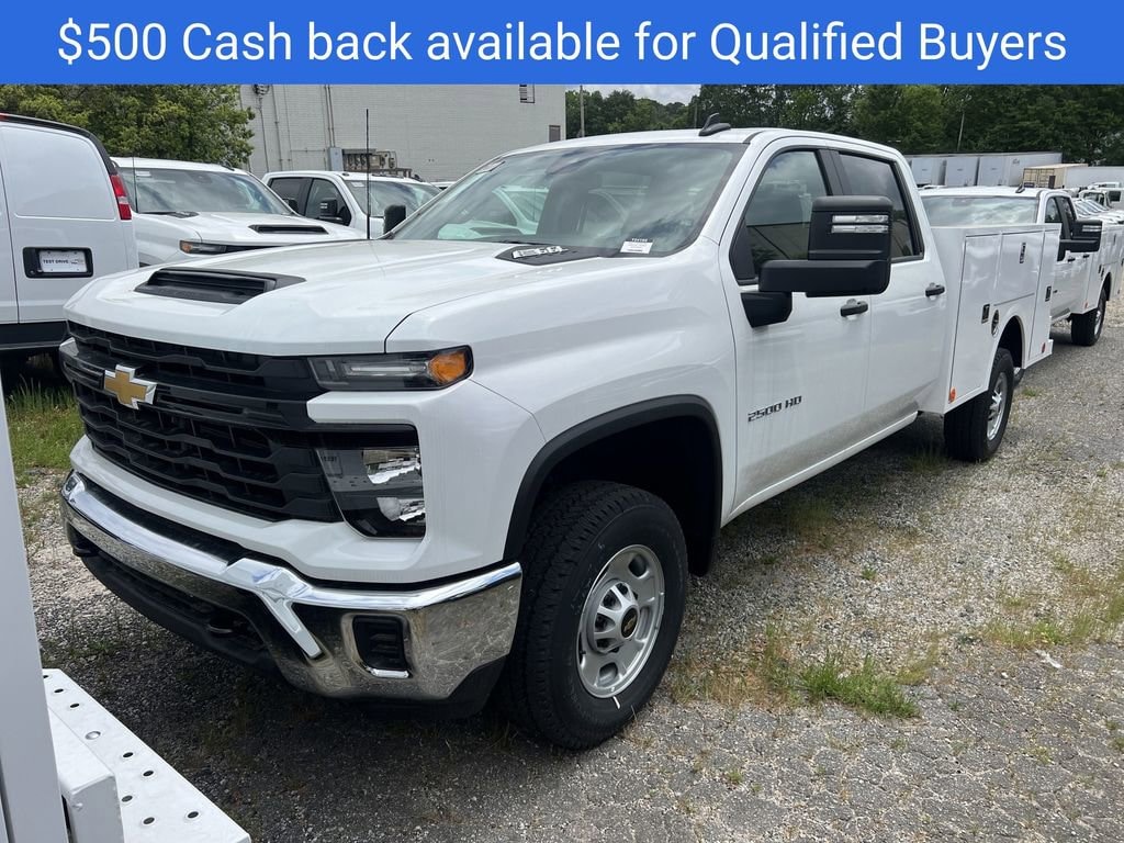 New 2024 Chevrolet Silverado 2500 HD Work Truck Truck Crew Cab
