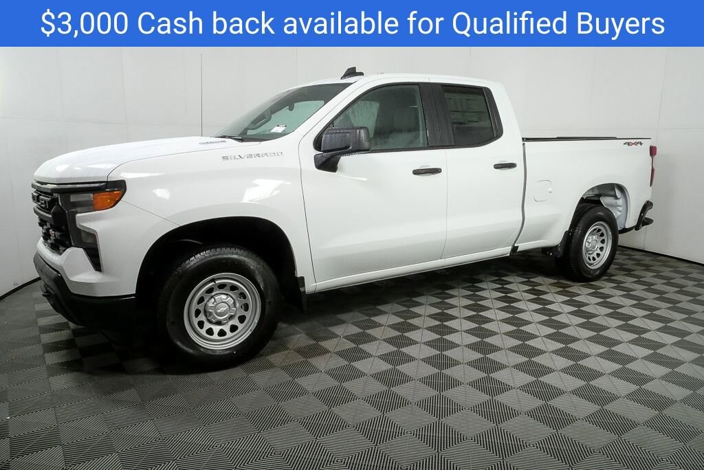 New 2026 Chevrolet Silverado 1500 Work Truck Truck Double Cab