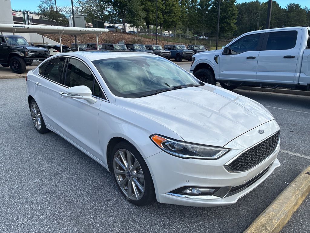 2017 Ford Fusion Platinum photo 2