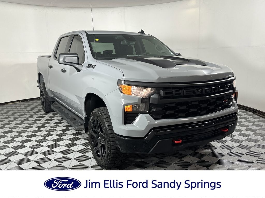 Certified 2024 Chevrolet Silverado 1500 Custom Trail Boss Truck Crew Cab