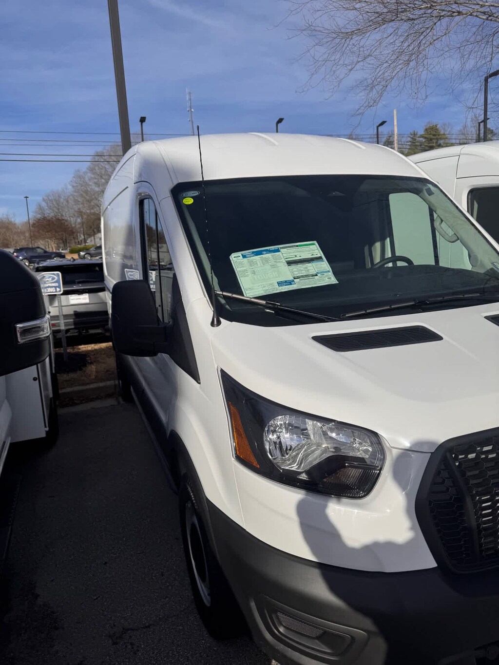 New 2026 Ford Transit-250 Cargo Base Van Medium Roof Van