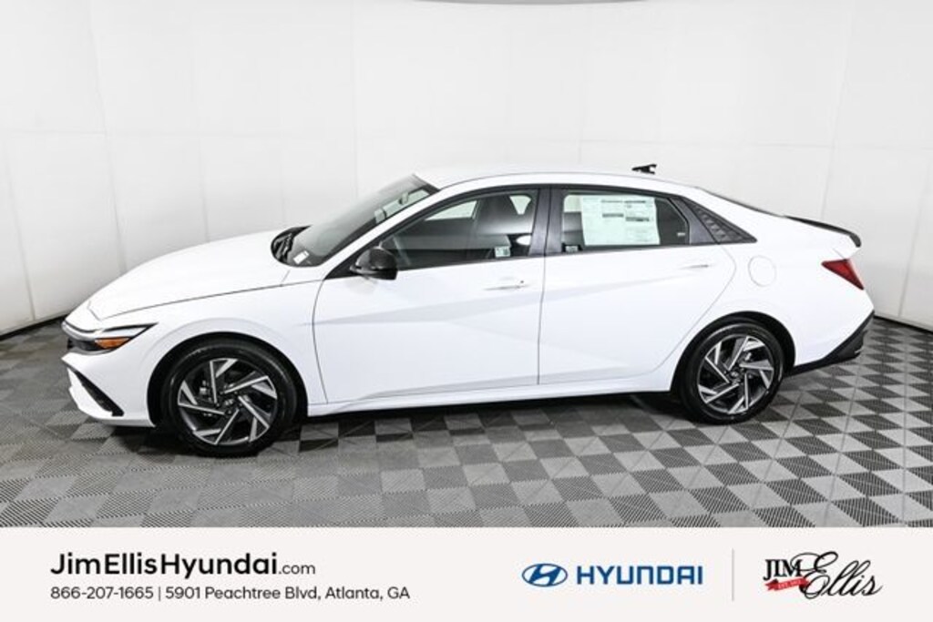 Certified 2025 Hyundai Elantra Hybrid SEL Sport Sedan