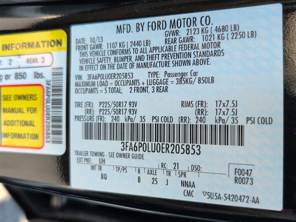 Used 2014 Ford Fusion SE Hybrid Sedan