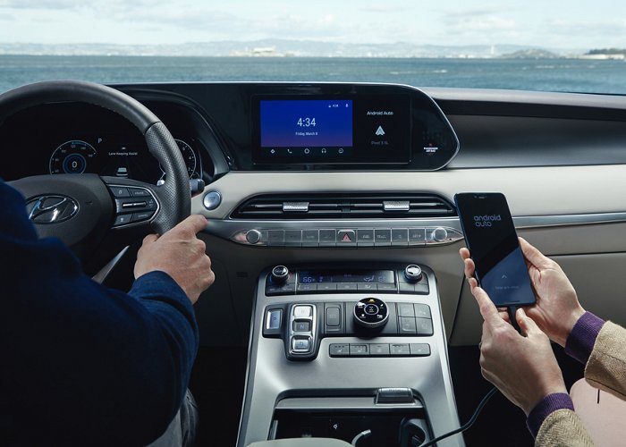 2020 Hyundai Palisade SEL Dashboard Technology