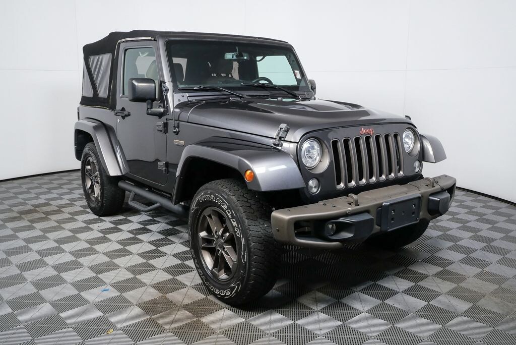 Used 2017 Jeep Wrangler 75th Anniversary Edition 4X4 SUV
