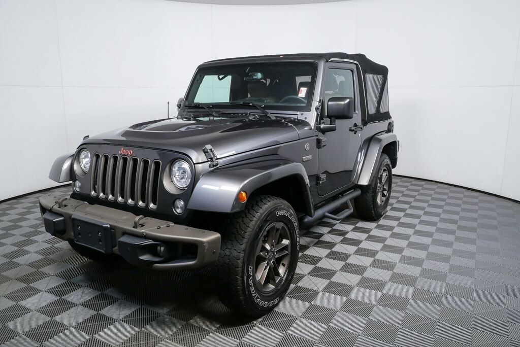 Used 2017 Jeep Wrangler 75th Anniversary Edition 4X4 SUV
