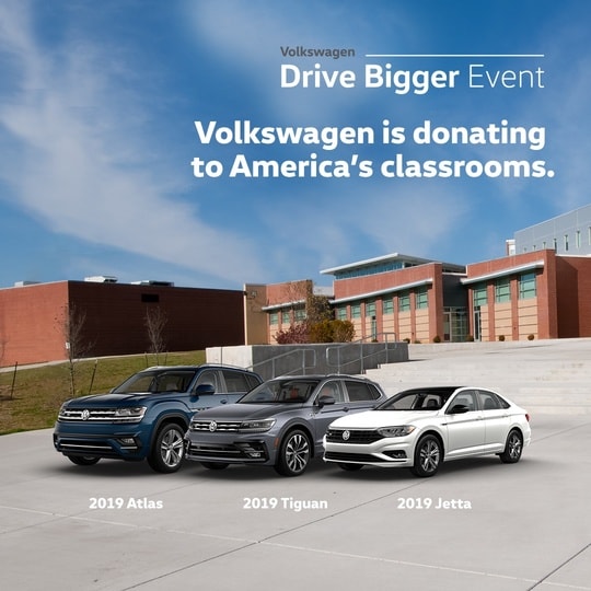 VW Drive Bigger and Donors Choose