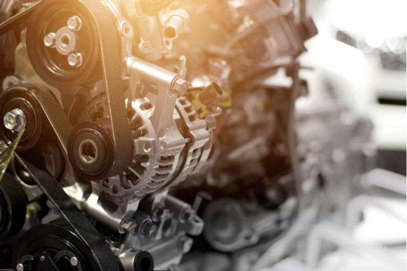vehicle motor and cylinders
