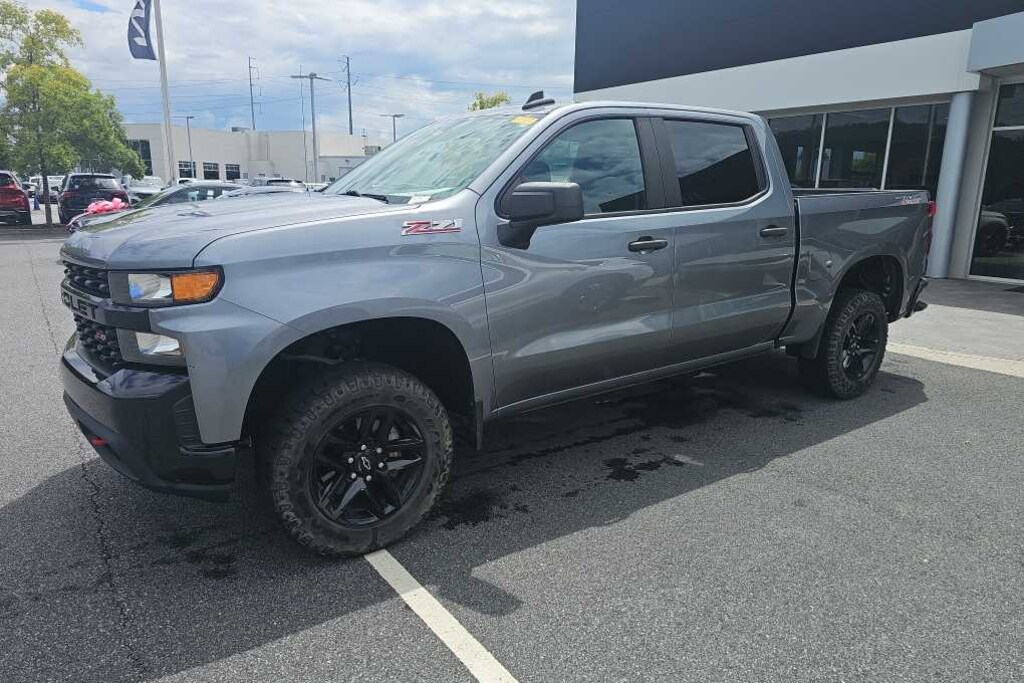 Used 2021 Chevrolet Silverado 1500 Custom Trail Boss Truck Crew Cab