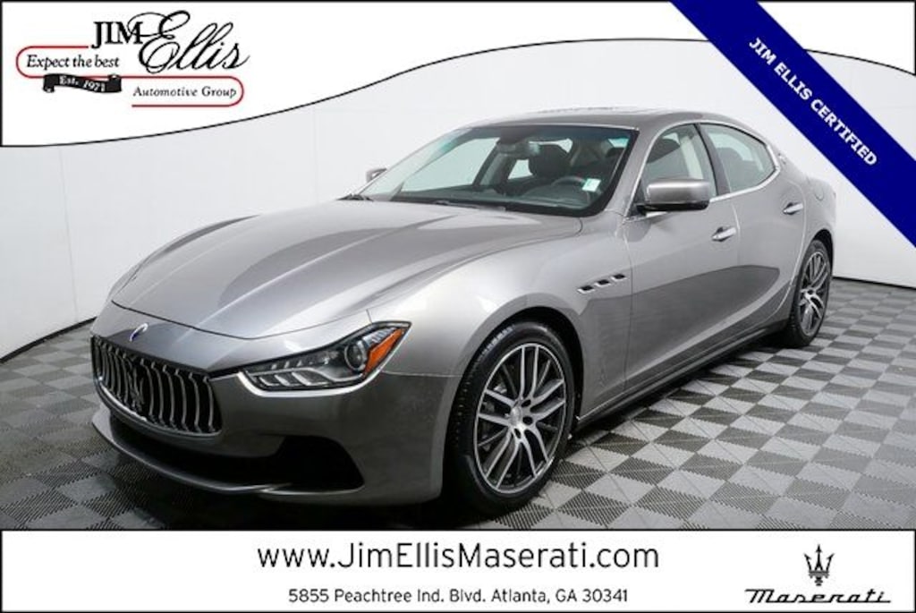 Certified 2016 Maserati Ghibli Base Sedan