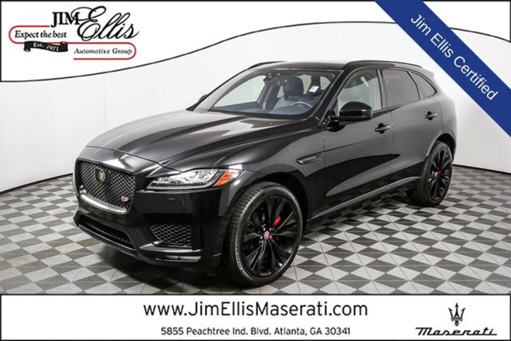 Certified 2019 Jaguar F-PACE S SUV