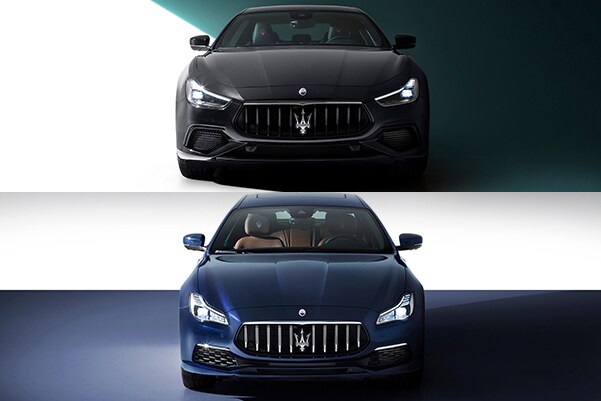 Compare the Maserati Ghlibi & Quattroporte