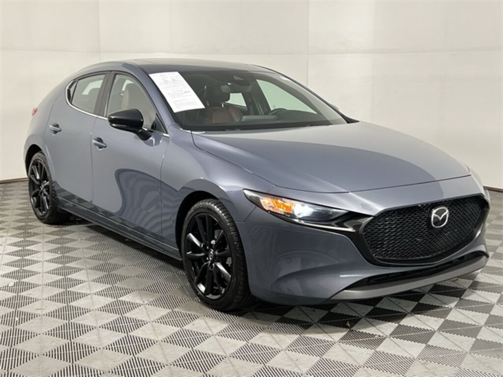 Certified 2022 Mazda Mazda3 Carbon Edition Hatchback