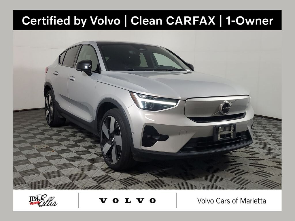 Certified 2024 Volvo C40 Recharge Pure Electric Ultimate SUV