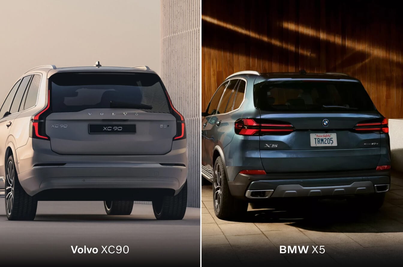2026 Volvo XC90 vs. 2026 BMW X5 Safety