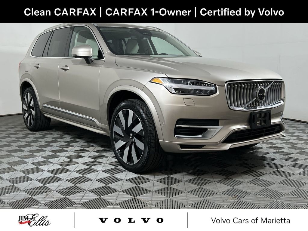 Certified 2024 Volvo XC90 Recharge Plug-In Hybrid T8 Plus Bright 7-Seater SUV