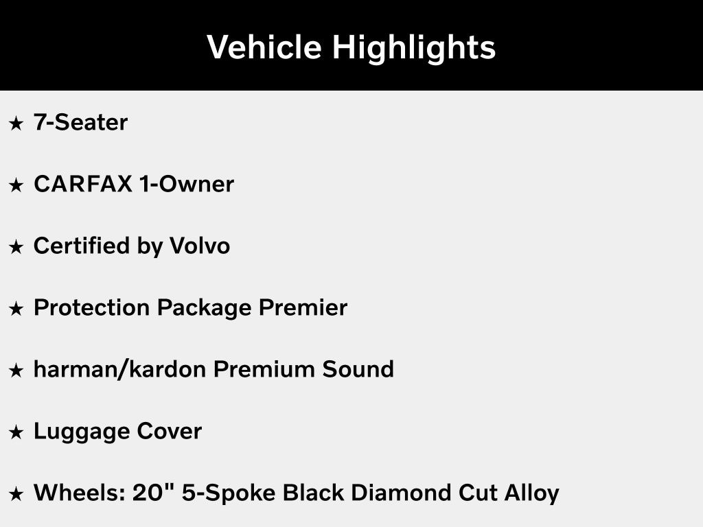 Certified 2023 Volvo XC90 B6 AWD Plus 7-Seater SUV