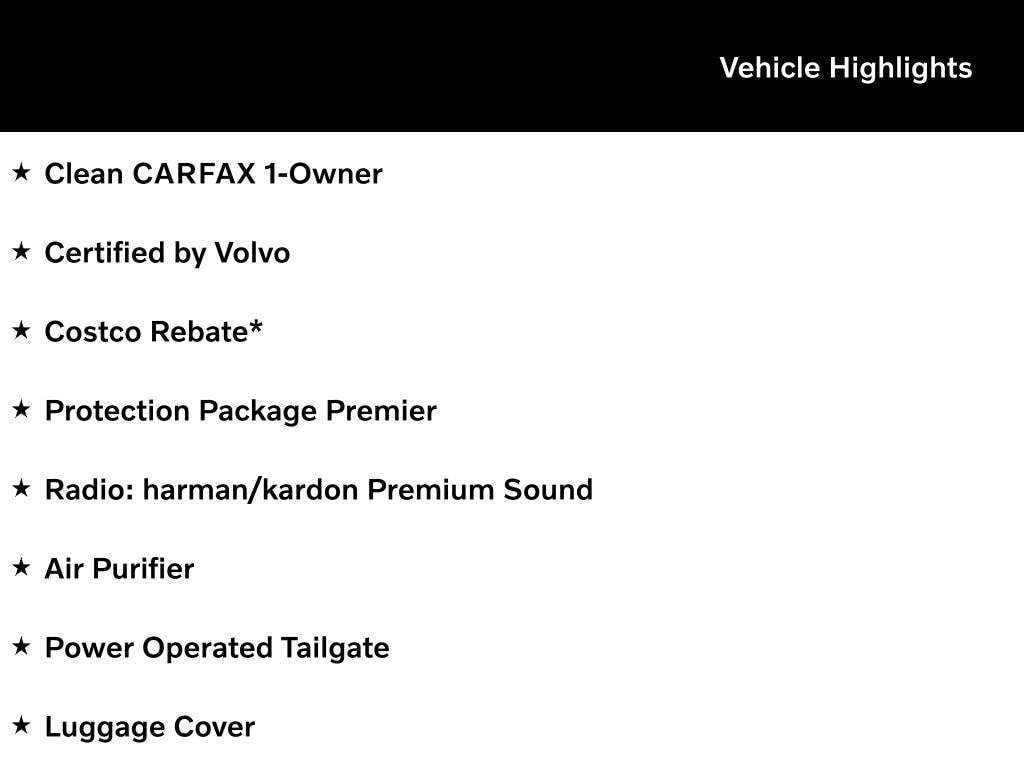 Certified 2023 Volvo XC60 B5 AWD Plus Dark SUV