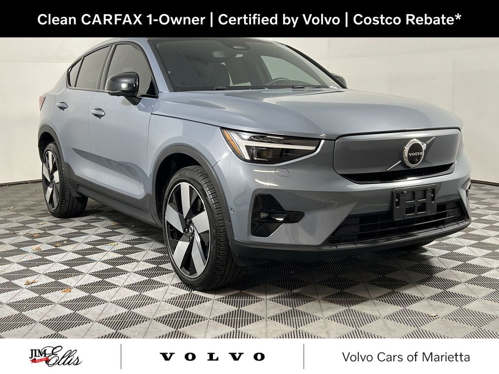Certified 2023 Volvo C40 Recharge Pure Electric Twin Ultimate SUV