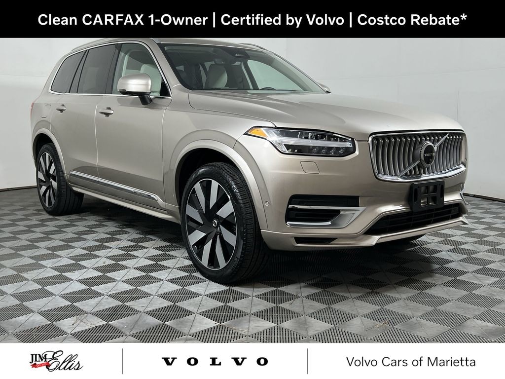 Certified 2024 Volvo XC90 Recharge Plug-In Hybrid T8 Plus Bright 7-Seater SUV