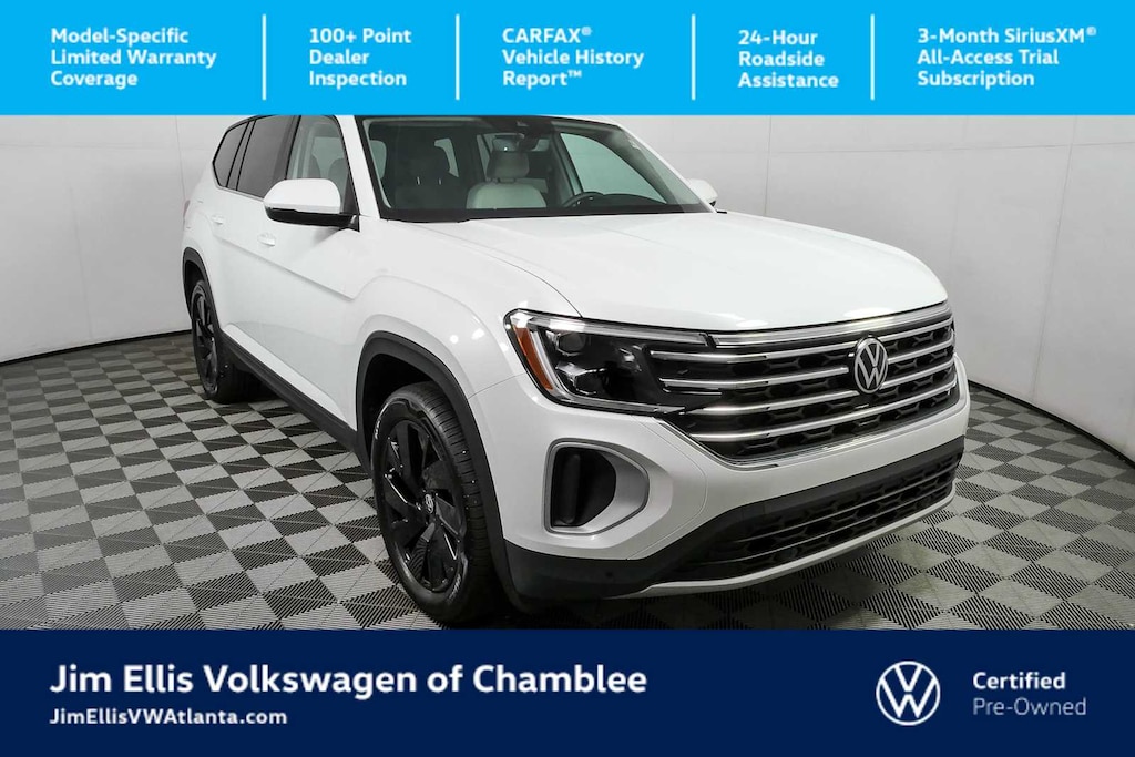 Certified 2026 Volkswagen Atlas 2.0T SE w/Technology SUV