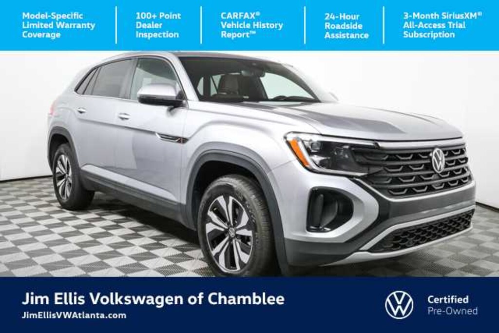 Certified 2025 Volkswagen Atlas Cross Sport 2.0T SE SUV