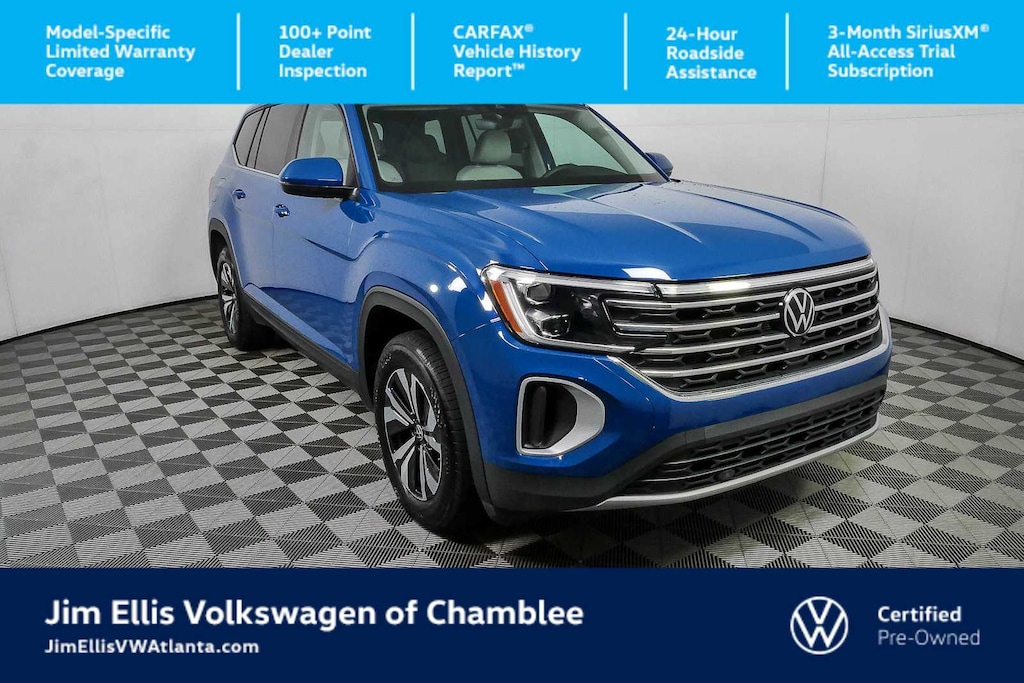 Certified 2025 Volkswagen Atlas 2.0T SE SUV