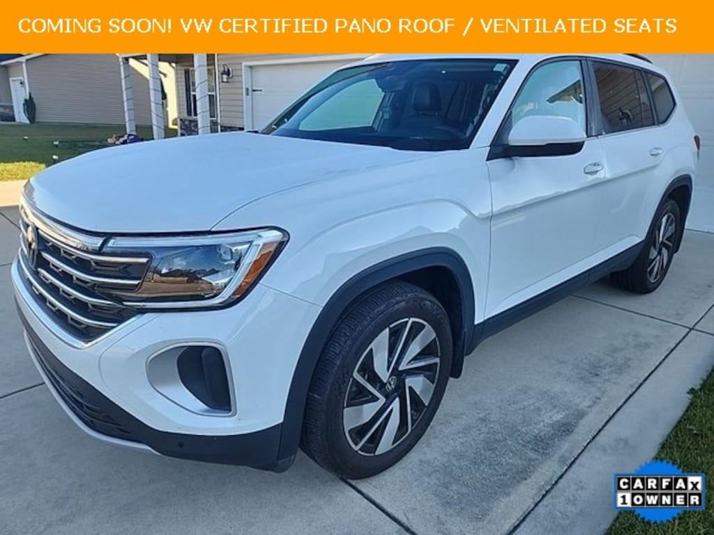 Certified 2024 Volkswagen Atlas 2.0T SE w/Technology SUV