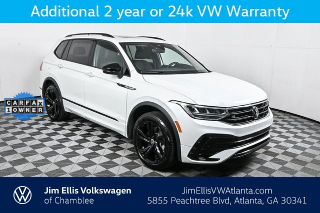 Certified 2024 Volkswagen Tiguan 2.0T SE R-Line Black SUV