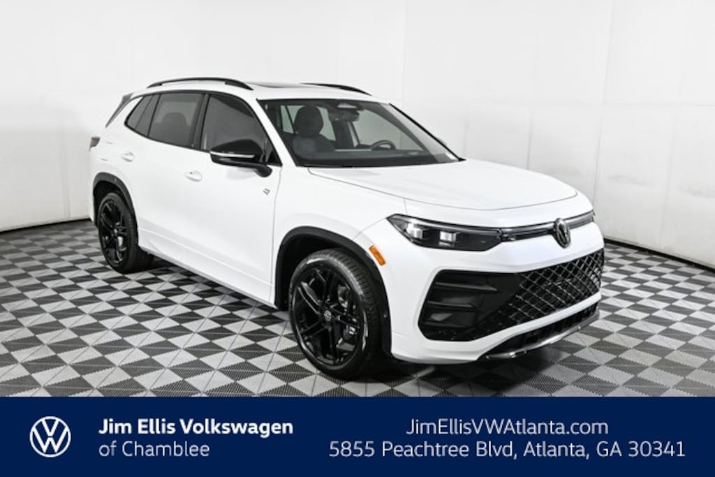 New 2025 Volkswagen Tiguan 2.0T SE R-Line Black SUV