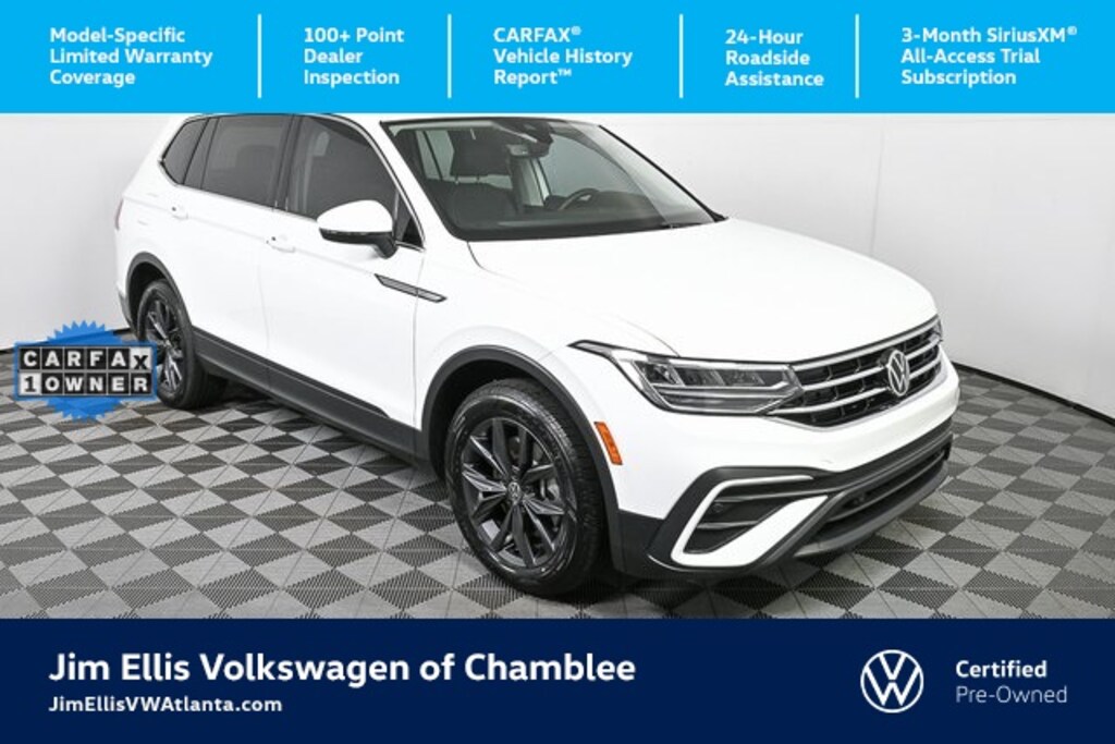 Certified 2022 Volkswagen Tiguan 2.0T SE SUV