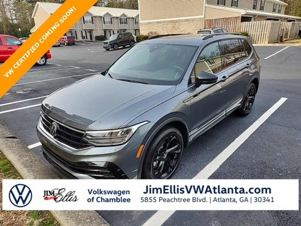 Certified 2024 Volkswagen Tiguan 2.0T SE R-Line Black SUV