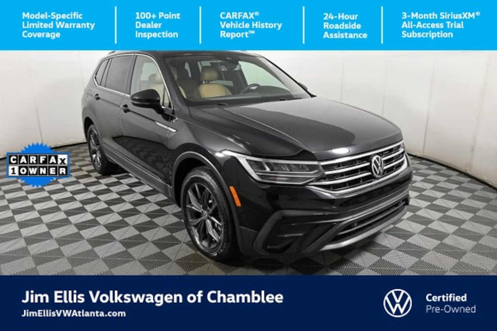 Certified 2022 Volkswagen Tiguan 2.0T SE SUV