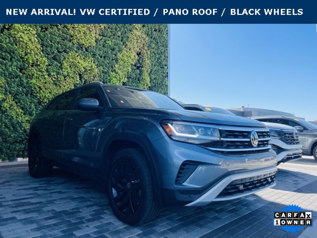 Certified 2022 Volkswagen Atlas Cross Sport 3.6L V6 SE w/Technology SUV