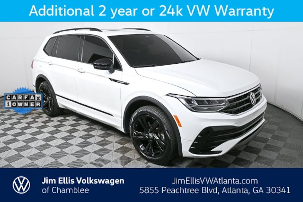 Certified 2024 Volkswagen Tiguan 2.0T SE R-Line Black SUV