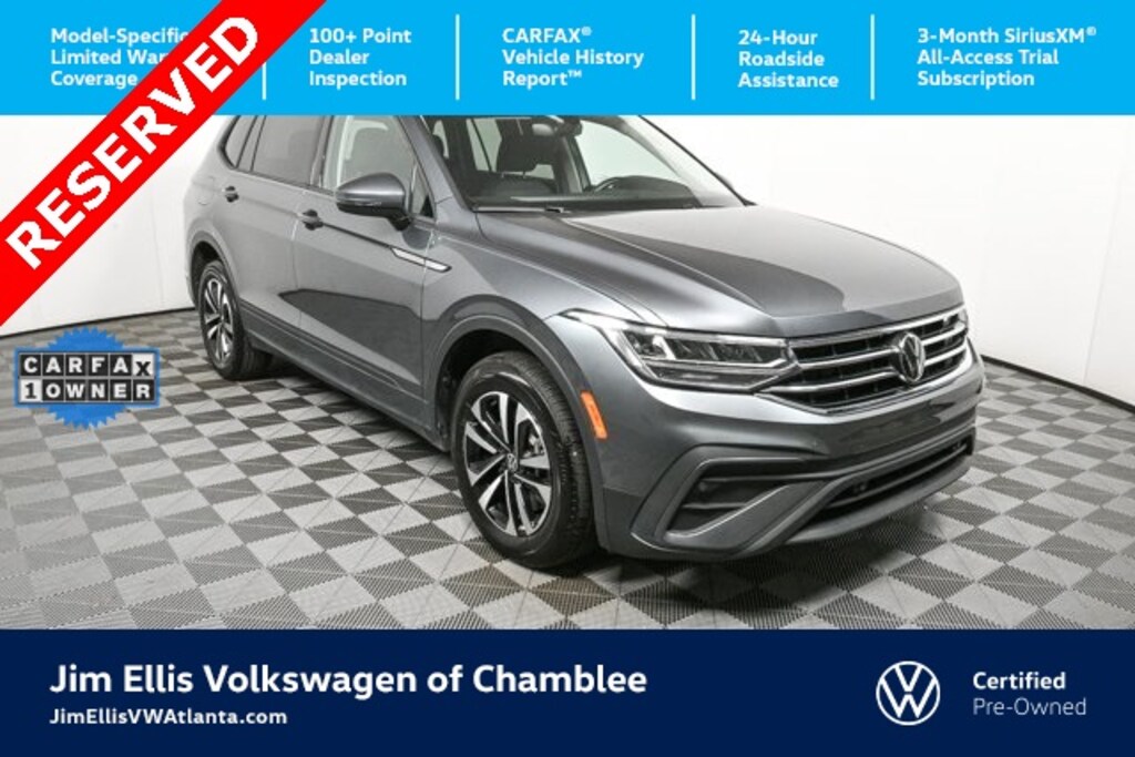 Certified 2024 Volkswagen Tiguan 2.0T S SUV