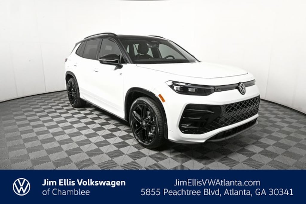 New 2025 Volkswagen Tiguan 2.0T SE R-Line Black SUV