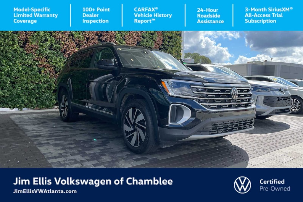 Certified 2025 Volkswagen Atlas 2.0T SEL SUV