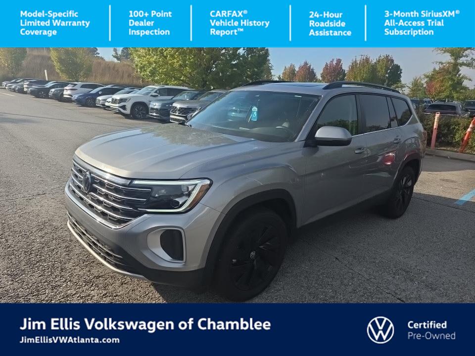 Certified 2026 Volkswagen Atlas SE w/Technology SUV