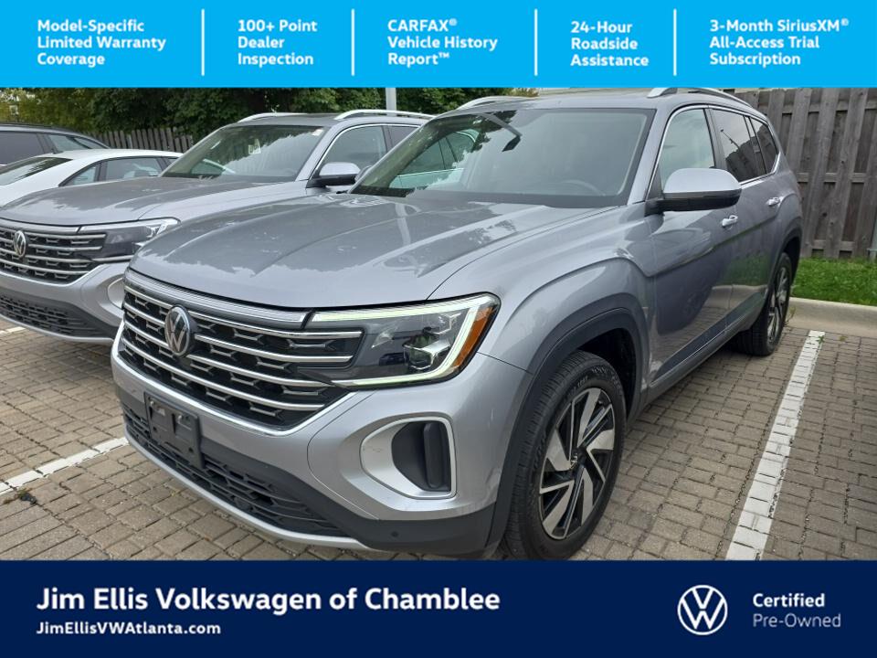 Certified 2024 Volkswagen Atlas 2.0T SEL SUV