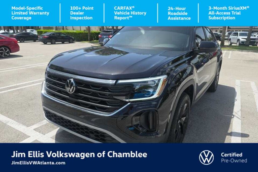 Certified 2024 Volkswagen Atlas Cross Sport 2.0T SE w/Technology SUV