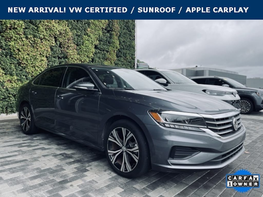Certified 2021 Volkswagen Passat 2.0T SE Sedan
