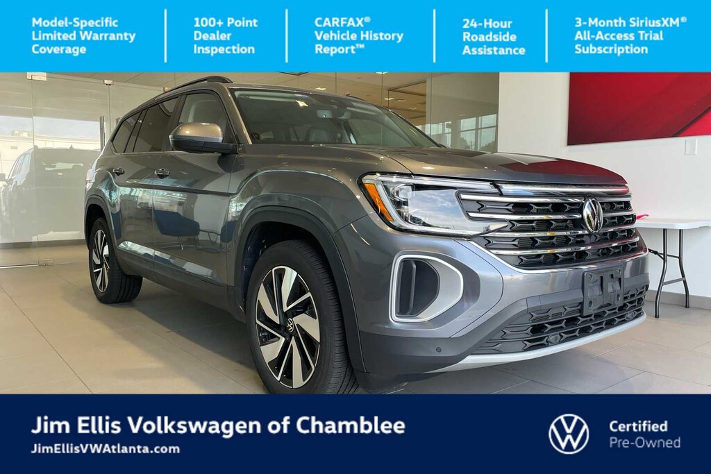 Certified 2025 Volkswagen Atlas 2.0T SE w/Technology SUV