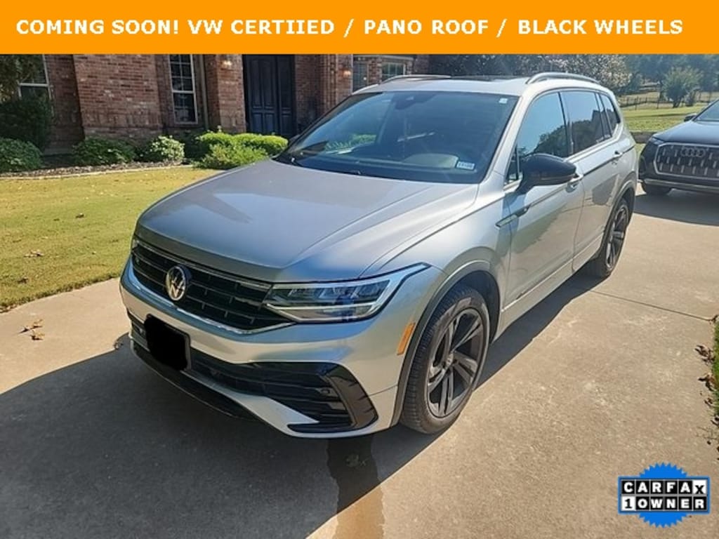 Certified 2024 Volkswagen Tiguan 2.0T SE R-Line Black SUV