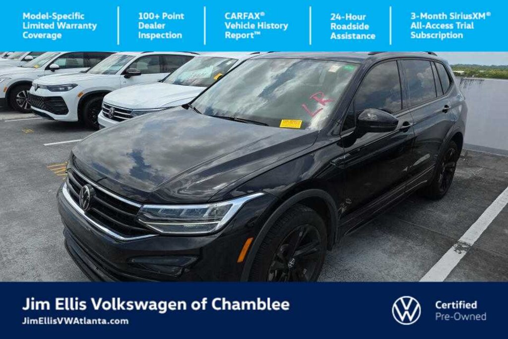 Certified 2023 Volkswagen Tiguan 2.0T SE R-Line Black SUV