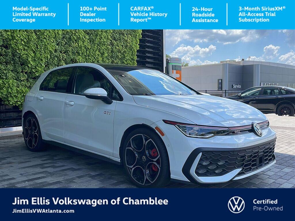 Certified 2025 Volkswagen Golf GTI 2.0T Autobahn Hatchback